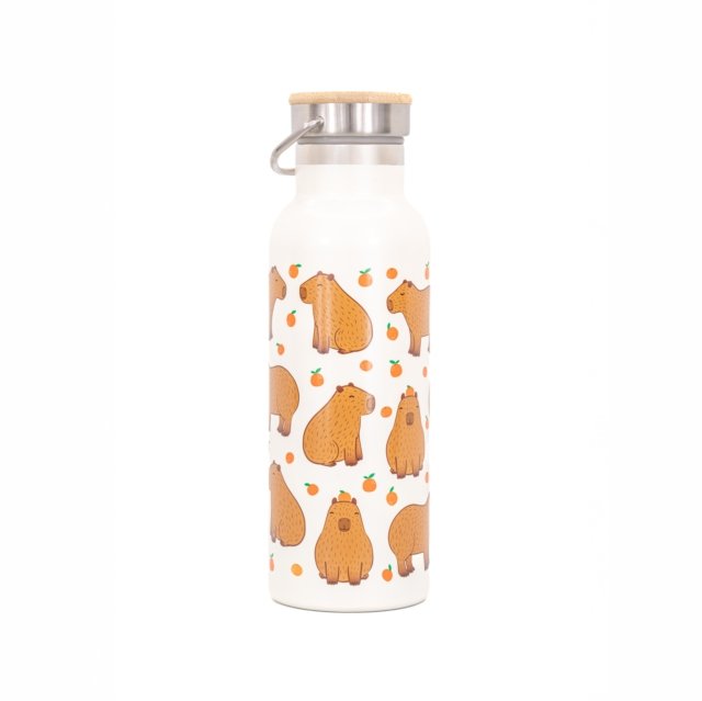Capybara Metal Water Bottle