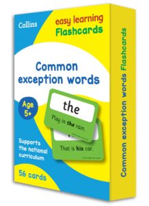 Common Exception Words Flashcards: Ideal for Home Learning