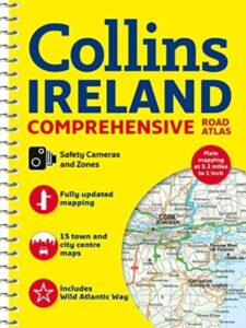 Comprehensive Road Atlas Ireland: Easy to Read