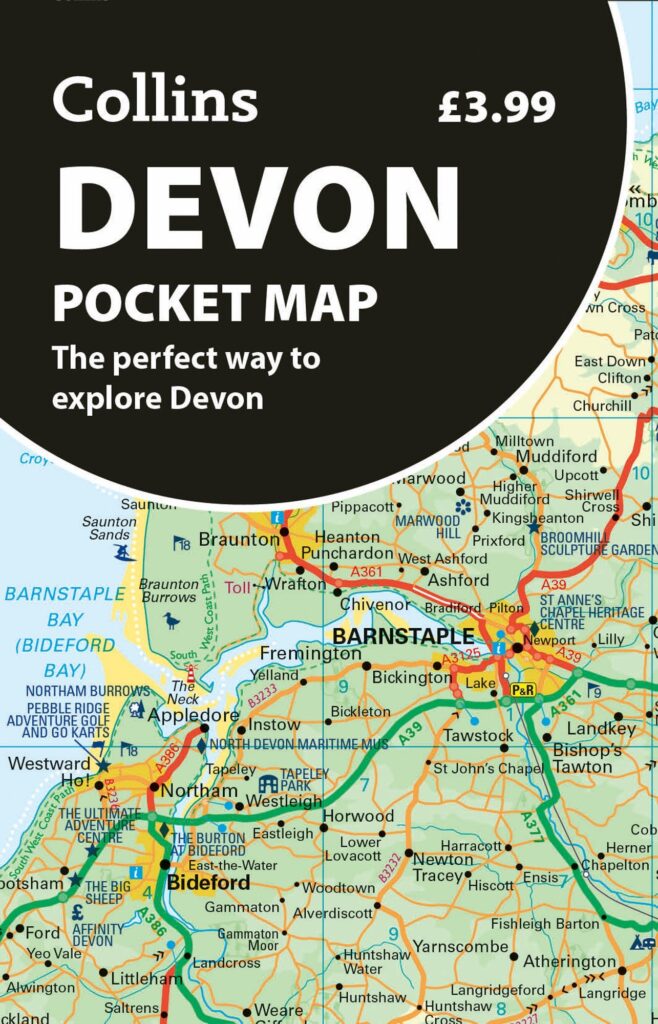 Devon Pocket Map: The Perfect Way to Explore Devon