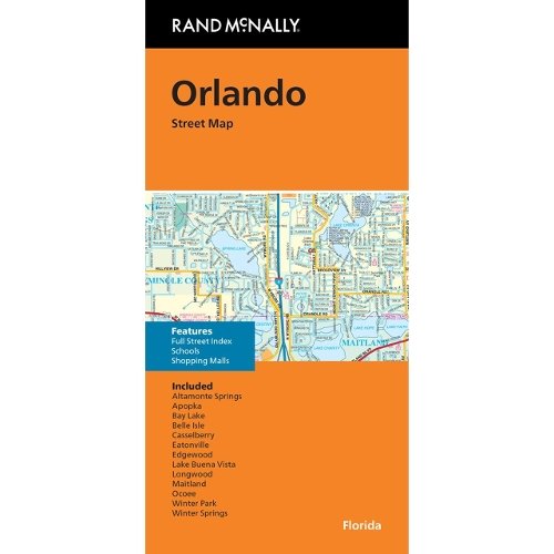 Rand McNally Folded Map: Orlando Street Map