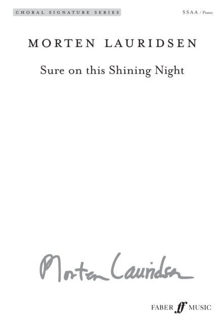Sure on this Shining Night