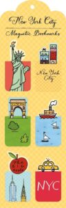 New York City Magnetic Bookmark