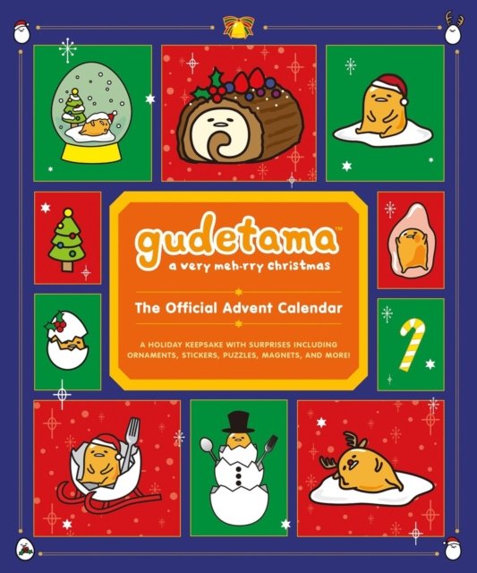 Gudetama: A Very Meh-rry Christmas: The Official Advent Calendar: A Holiday Keepsake with Surprises Including Ornaments