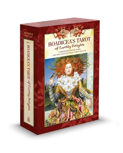 Boadicea's Tarot of Earthly Delights: (Tarot Kit Box Set with 80 Cards and Guide Book)
