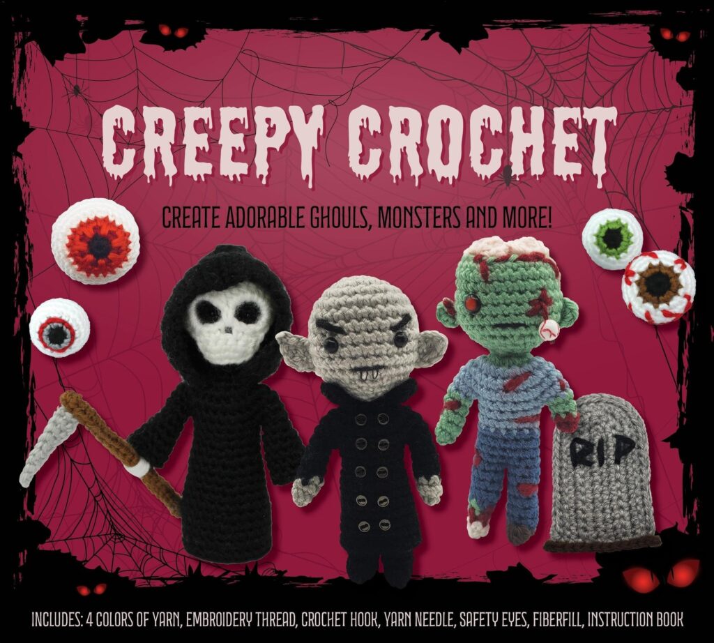 Creepy Crochet Kit: Create Adorable Ghouls