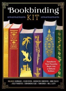Bookbinding Kit: Transform Your Favorite Book into a Deluxe Edition - Includes: Chipboard