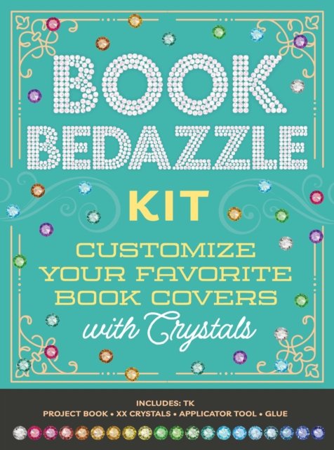 Book Bedazzle Kit: Customize Your Favorite Book Covers with Crystals - Includes: 10