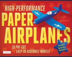 High-Performance Paper Airplanes Kit: 10 Pre-cut
