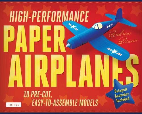 High-Performance Paper Airplanes Kit: 10 Pre-cut