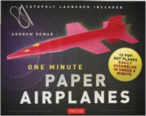 One Minute Paper Airplanes Kit: 12 Pop-Out Planes