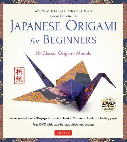 Japanese Origami for Beginners Kit: 20 Classic Origami Models: Kit with 96-page Origami Book