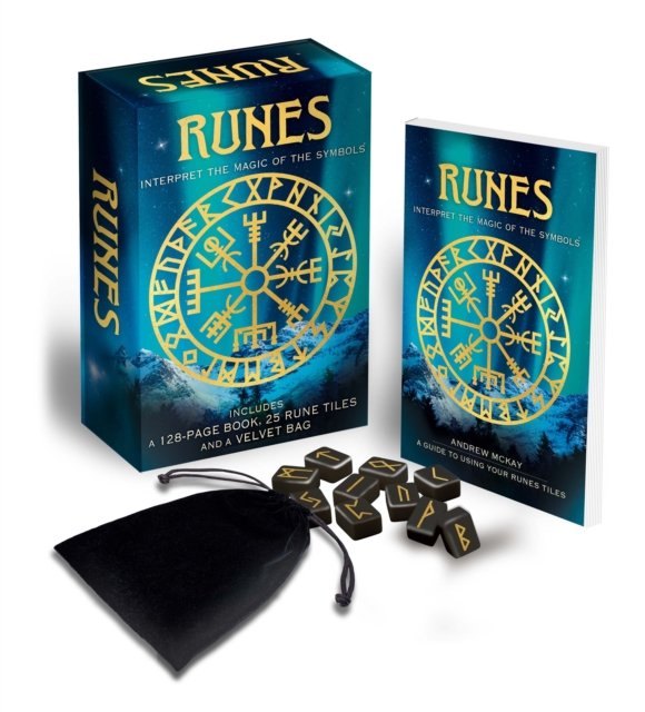 Runes: Interpret the Magic of the Symbols: Includes a 128-page book