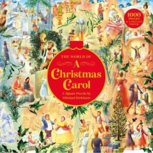 The World of A Christmas Carol: A 1000-piece jigsaw puzzle of the classic Dickens tale illustrated by Michael Kirkham: A 1000-piece jigsaw puzzle of t