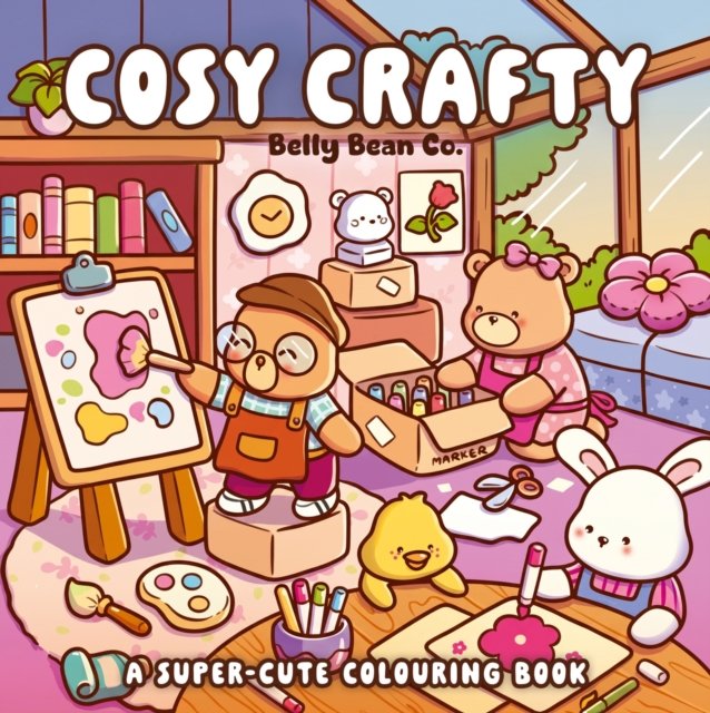 Cosy Crafty: A super-cute colouring book