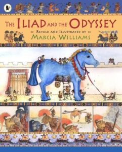 The Iliad and the Odyssey: Comic-strip retellings of the epic ancient Greek myths ‚Äì exciting stories perfect to enjoy at home or in the Key Stage 2 cl