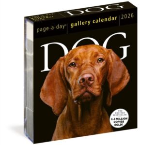 Dog Page-A-Day Gallery Calendar 2026: An Elegant Canine Celebration
