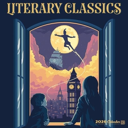 Literary Classics 2026 Wall Calendar