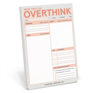 What (Not) to Overthink Pad