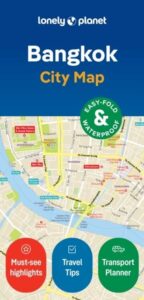 Lonely Planet Bangkok City Map: Durable