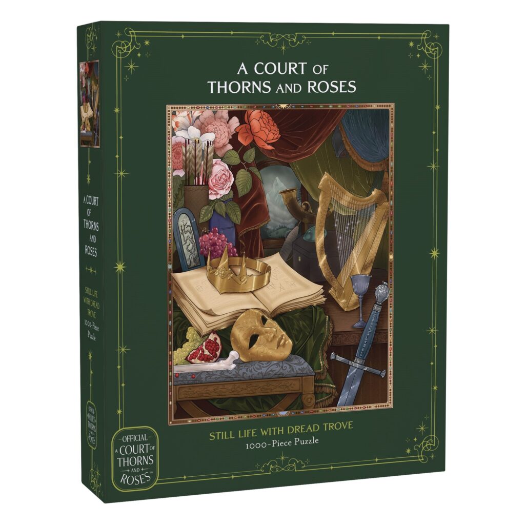 A Court of Thorns and Roses Official Still Life with Dread Trove 1000-Piece Puzzle: From the ACOTAR Collection