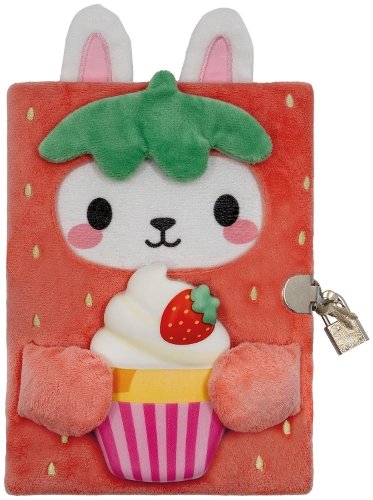 Strawberry Hoodie Bunny Diary