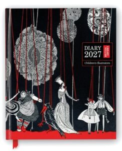 British Library: Children's Illustrators 2027 Desk Diary Planner - Week to View