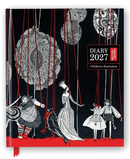 British Library: Children's Illustrators 2027 Desk Diary Planner - Week to View
