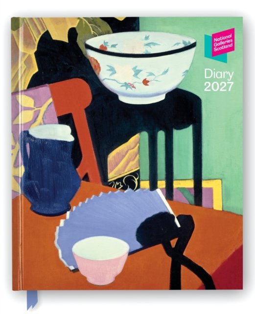 National Galleries of Scotland 2027 Desk Diary Planner - Week to View