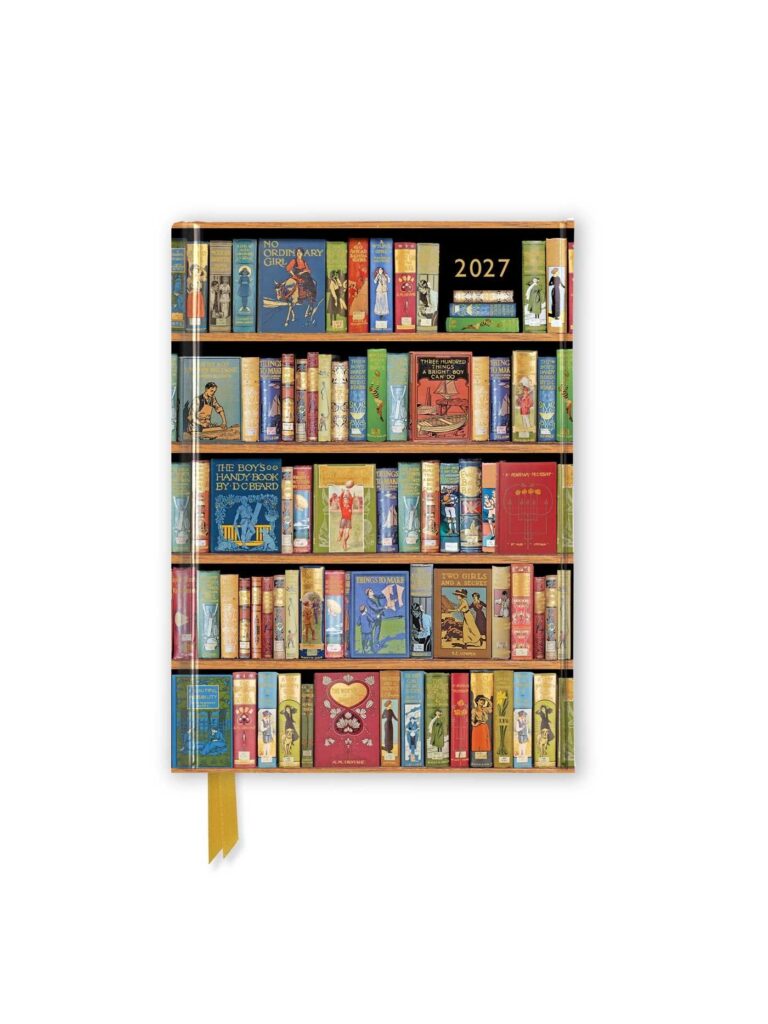 Bodleian Libraries: Bookshelves 2027 Luxury Pocket Diary Planner ‚Äì Week to View