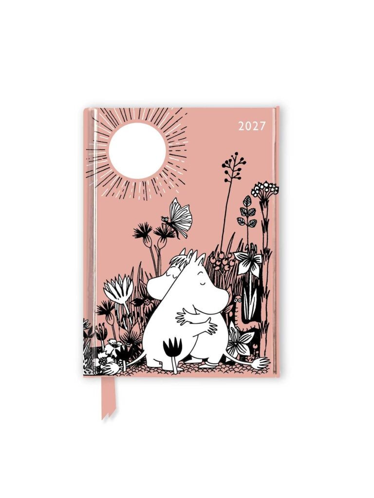Moomin Love 2027 Luxury Pocket Diary Planner - Week to View