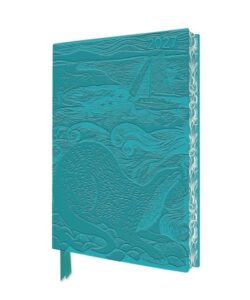 Angela Harding: Shetland Otter & Windsong 2027 Artisan Art Vegan Leather Diary Planner ‚Äì Page to View with Notes