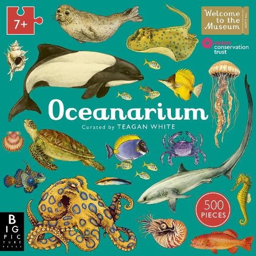 Oceanarium 500-Piece Jigsaw Puzzle: Welcome to the Museum