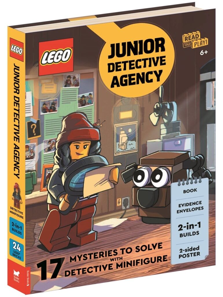 LEGO Books: Junior Detective Agency (with detective minifigure