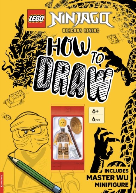 LEGO NINJAGO : How to Draw (with Master Wu minifigure)