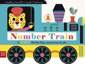 Number Train: A Giant Lift-The-Flap Concertina Book!