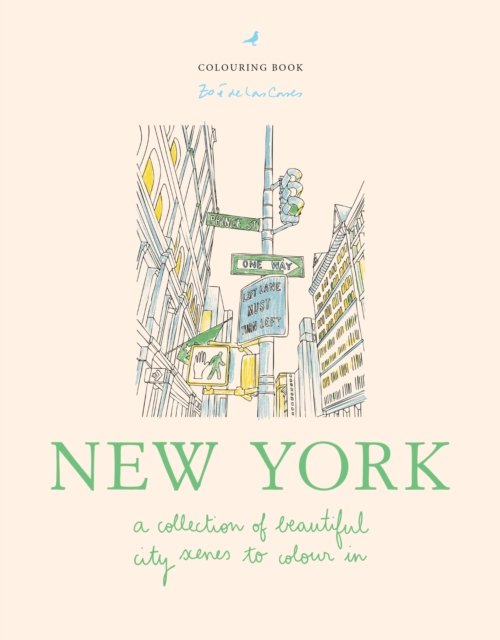 Zoe de Las Cases New York: A collection of beautiful city scenes to colour in