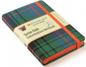 Waverley (M): Davidson Ancient Tartan Cloth Commonplace Notebook