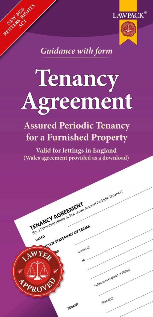 Furnished Tenancy Agreement Form Pack: How to Create an Assured Periodic Tenancy Agreement for an Furnished House or Flat in England