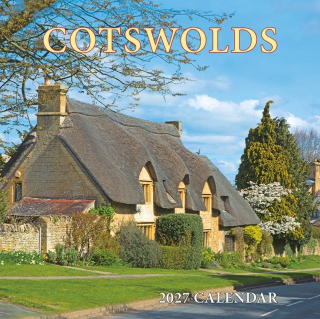 Cotswolds Small Square Calendar - 2027