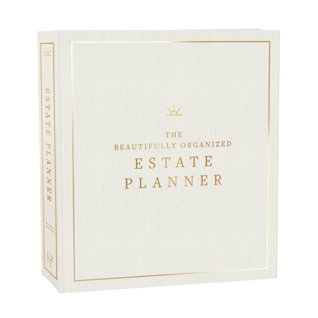 The Essential Estate Planner: An Elegant End of Life Planner to Organize Your Important Affairs and Final Wishes