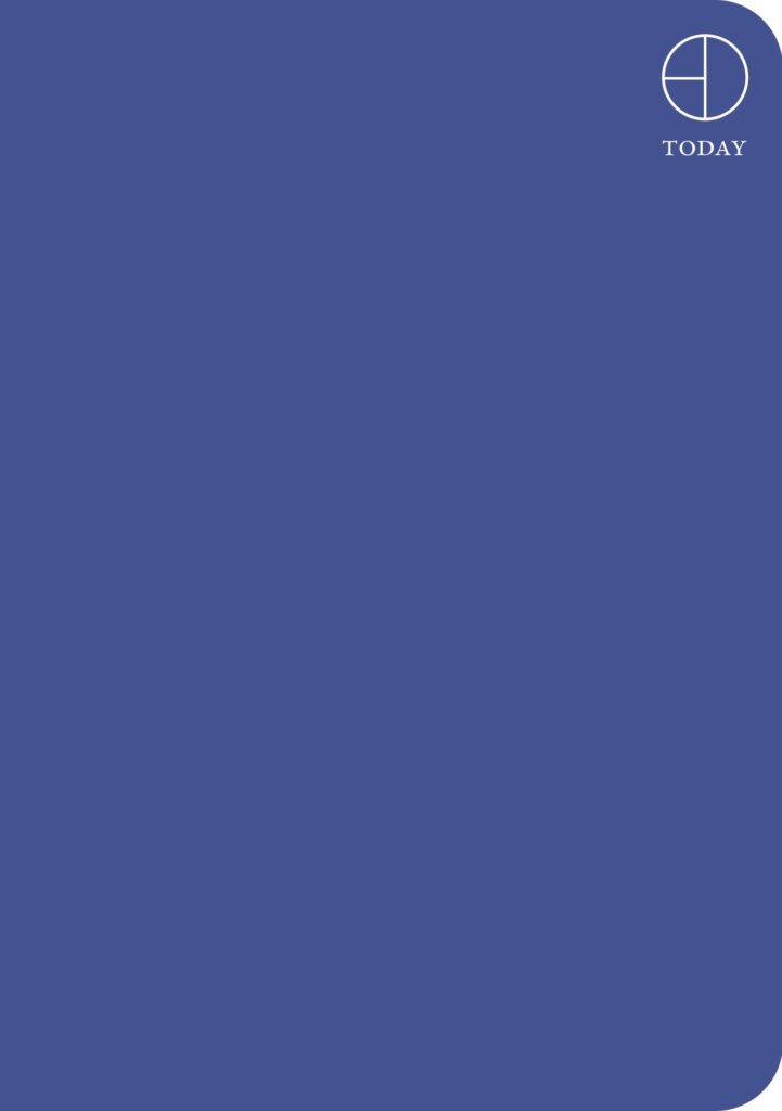 Cornflower Blue A5 Today Planner