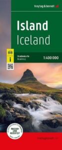 Iceland Road Map 1:400 000: 1:400