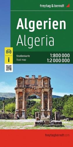 Algeria Road Map: 1:800