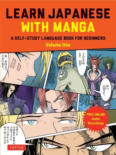 Learn Japanese With Manga: A Self-Study Language Book for Beginners - Learn to read