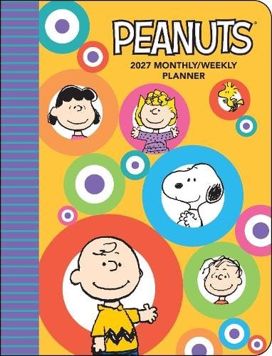 PEANUTS 2027 Monthly/Weekly Planner Calendar