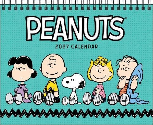 PEANUTS 2027 Monthly Desk Calendar