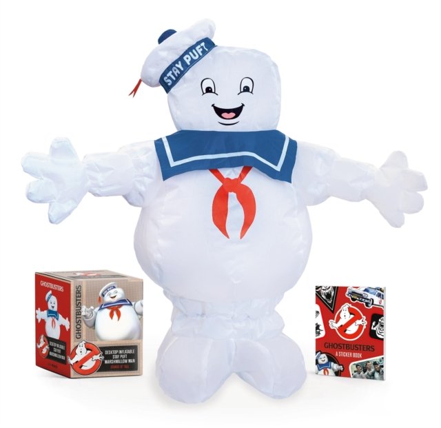 Ghostbusters: Desktop Inflatable Stay Puft Marshmallow Man: Stands 16" Tall