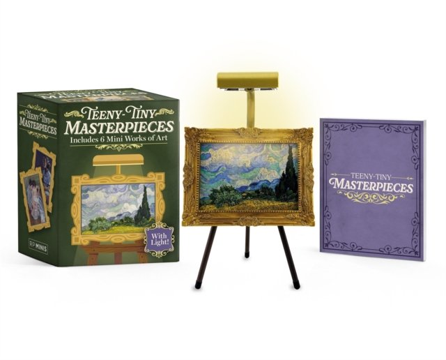 Teeny-Tiny Masterpieces: Includes 6 Mini Works of Art